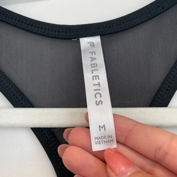 Fabletics Hot Shot Pleated Classic Mini Athletic Dress Black Size M - Picture 7 of 8